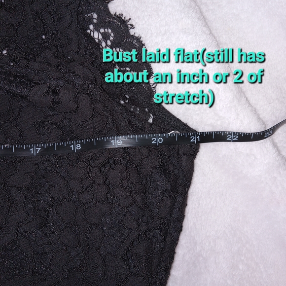 Miusol Black Lace Top Long Chiffon Skirt Dress Gown 2XL Gala Wedding Formal NEW - Picture 11 of 15